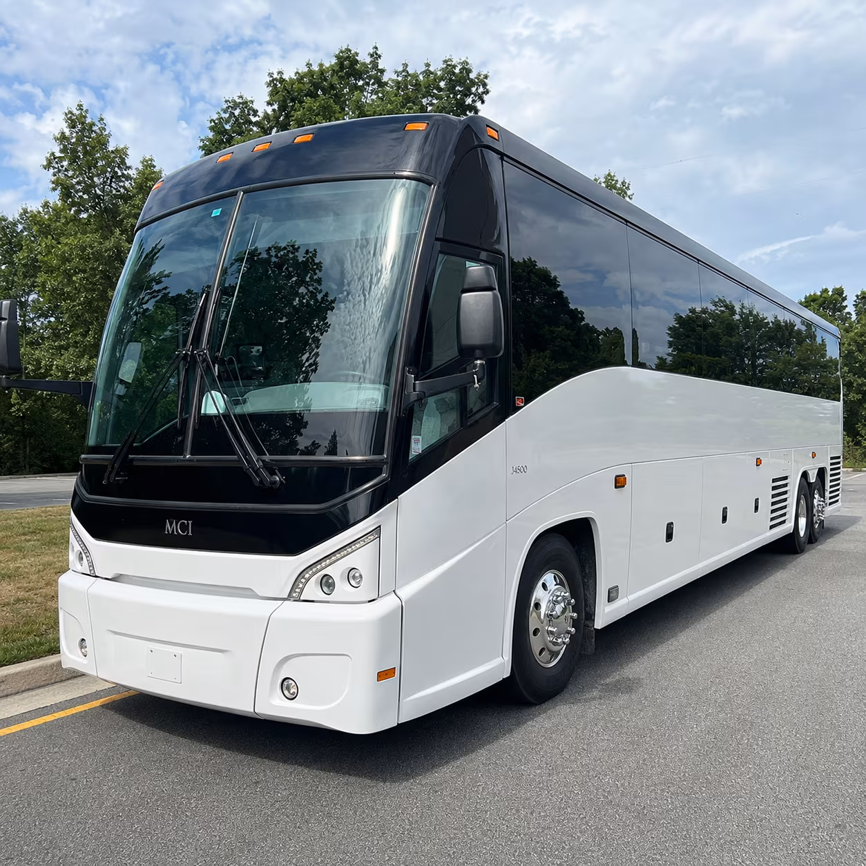 charter buses for winston salem weddings at reynolda and graylyn