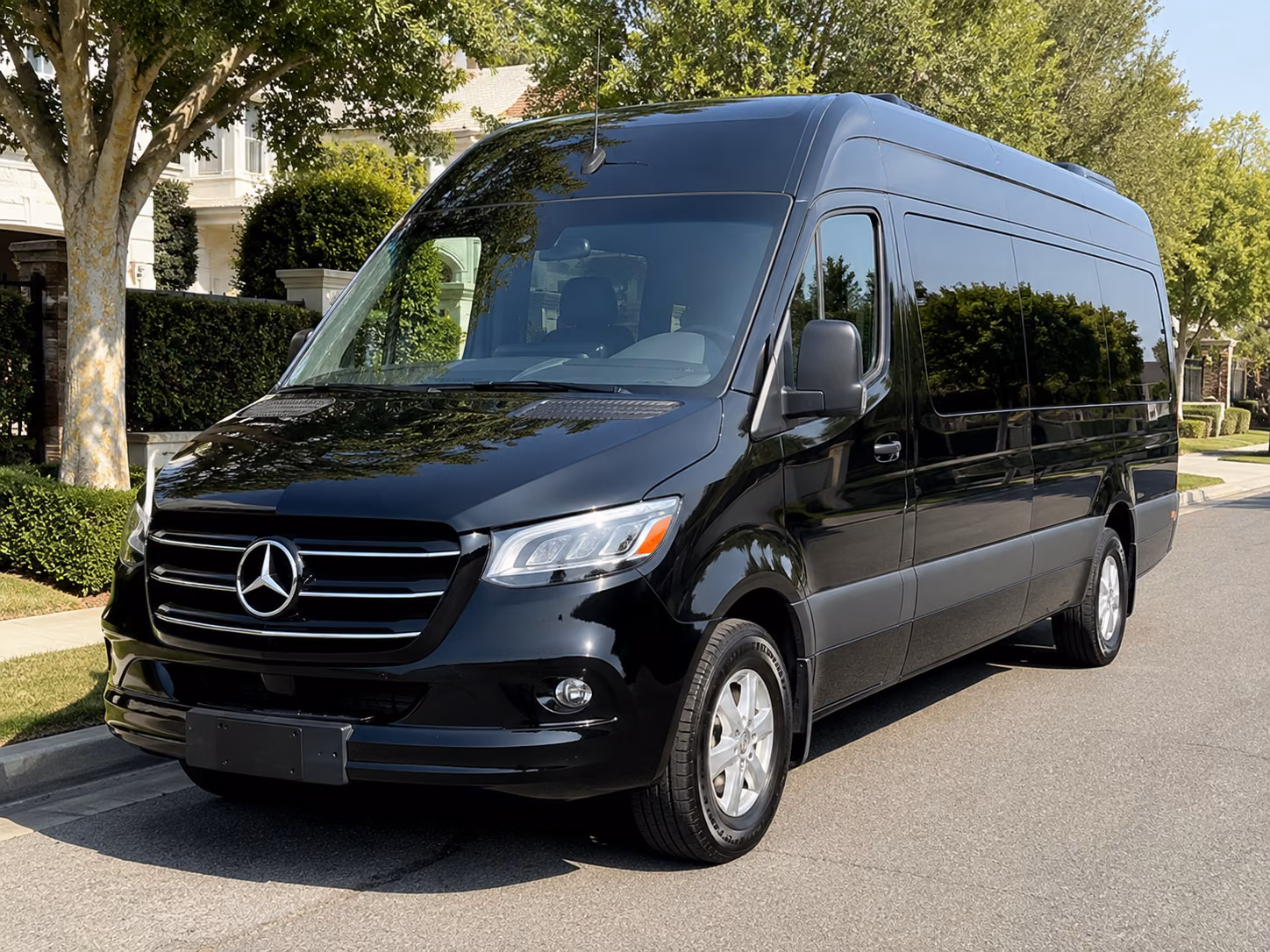 sprinter van and small group wine tour buses in winston salem