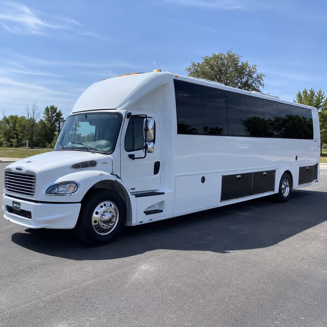 winston salem 40 passenger party bus