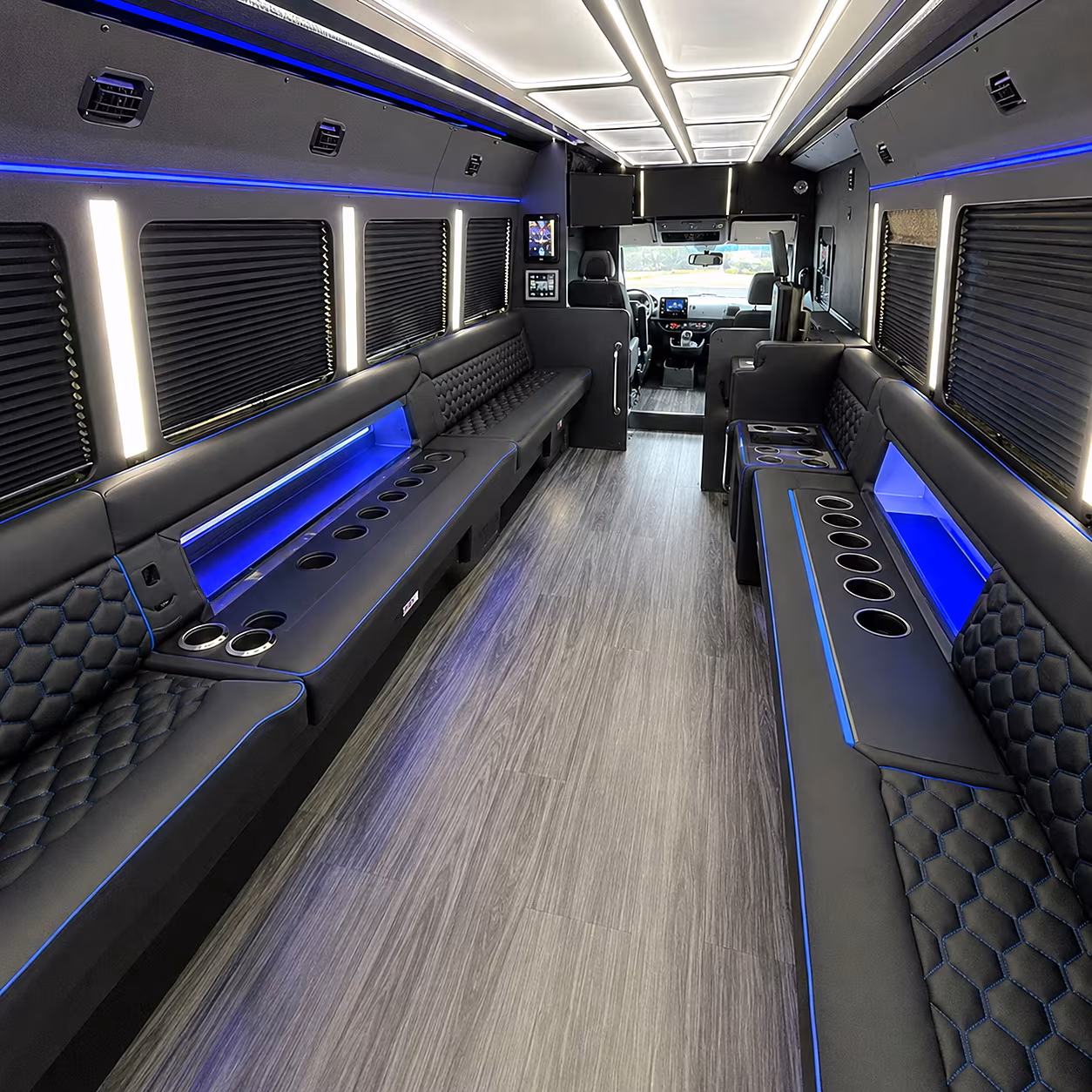 winston salem party bus inside