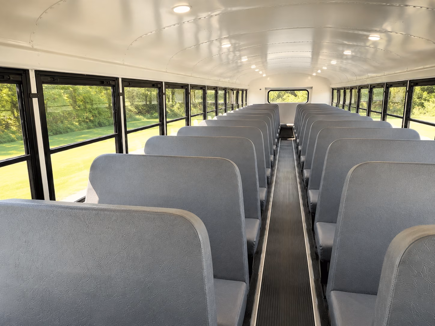 winston salem school bus interior
