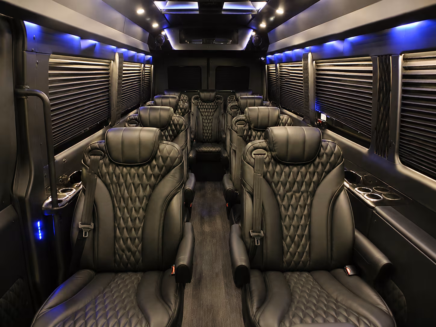 winston salem sprinter van with driver inside