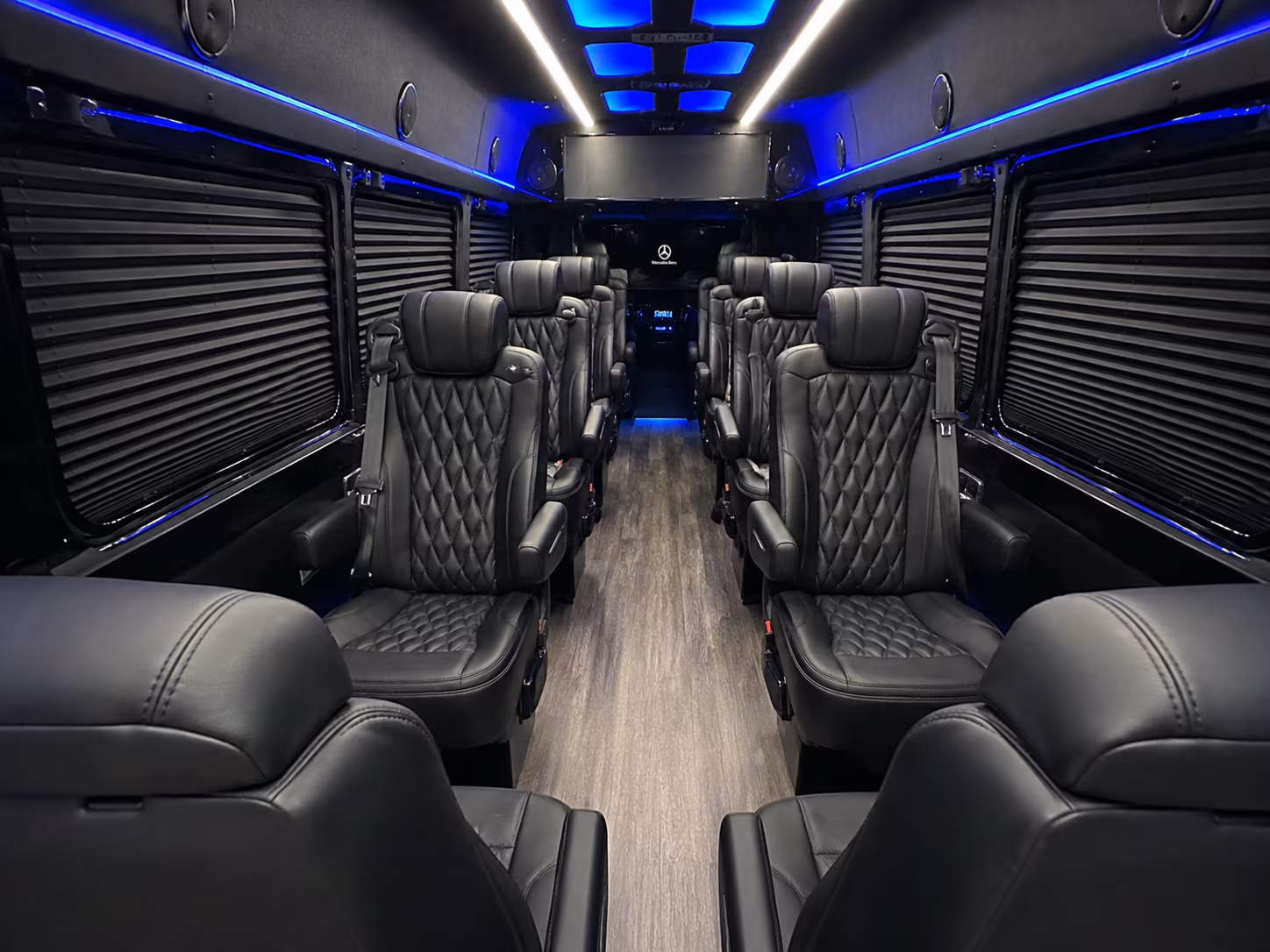 winston salem sprinter van with driver interior